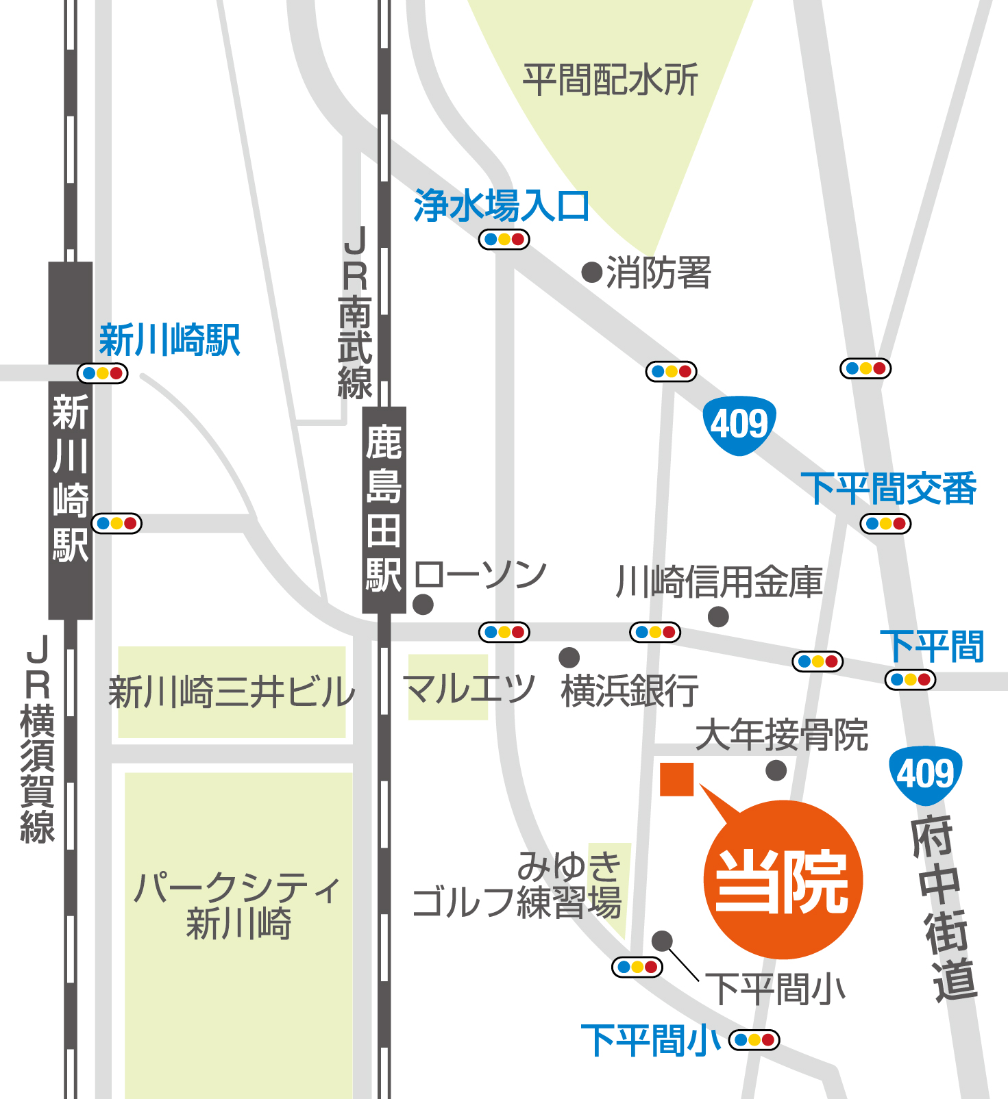 菊地眼科クリニック地図